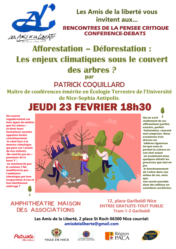 AFFICHE DEFORESTATION