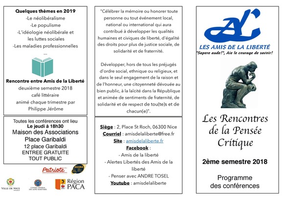 programme 2em sem 2018 recto